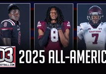 Three Eagles Earn D3football.com All-America Honors 