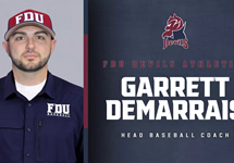 Garrett deMarrais Named the Next Head Baseball Coach for FDU 