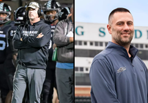 Hottle passes the torch to Hoeg as new Head Coach of Stevenson University Football 