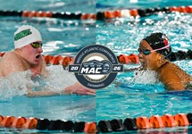 Day Two of the 2026 MAC Swimming Championships Concludes at the GAC 