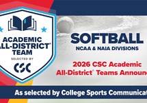 50 MAC Student-Athletes Named CSC Academic All-District in Softball 
