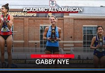 Widener's Gabby Nye Garners Second Straight CSC Academic All-American 