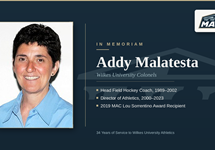 MAC Remembers Addy Malatesta 