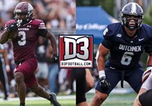 Avrilien & Choi Named to D3football.com's Team of the Week  